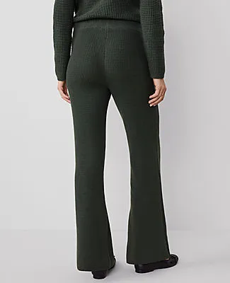 Ann Taylor Petite Weekend Collection Waffle Sweater Pant sold by Ann Taylor product image thumbnail 4