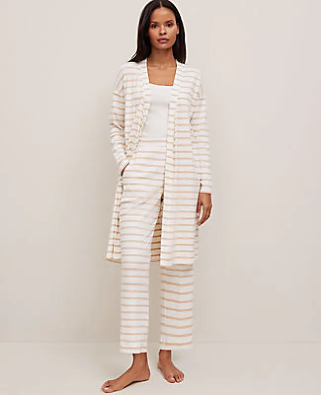 Ann Taylor Ribbed Wide-Leg Lounge Pants sold by Ann Taylor