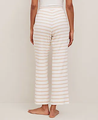 Ann Taylor Ribbed Wide-Leg Lounge Pants sold by Ann Taylor product image thumbnail 3