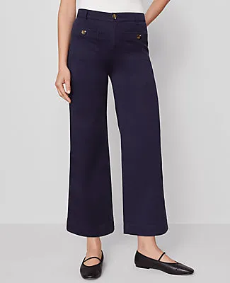 Ann Taylor Weekend Collection Sateen Patch Pocket Pant sold by Ann Taylor product image thumbnail 2