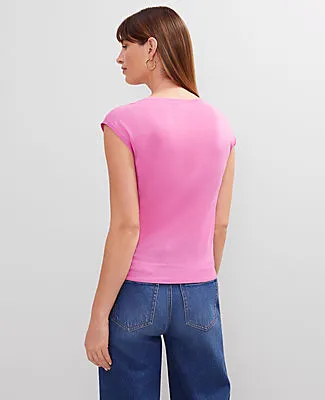 Ann Taylor Tie Waist Shell Top sold by Ann Taylor product image thumbnail 2