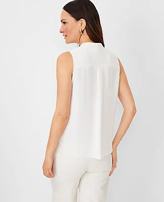 Ann Taylor Sleeveless Camp Shirt sold by Ann Taylor product image thumbnail 2