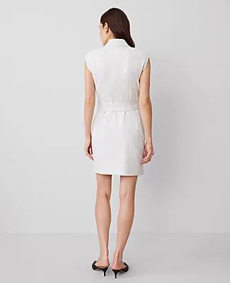 Ann Taylor Striped Lapel Sheath Dress sold by Ann Taylor product image thumbnail 2