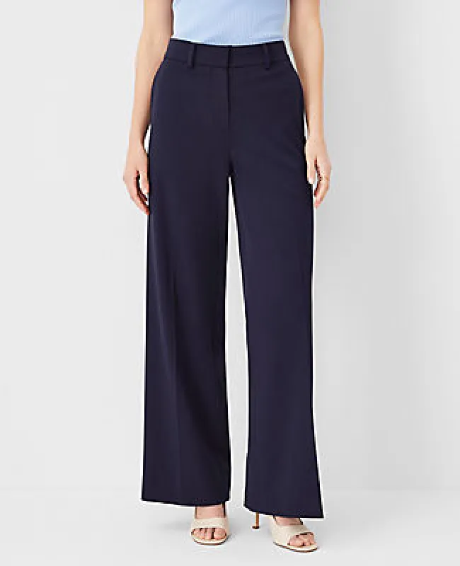 Ann Taylor The Wide-Leg Pant - Curvy Fit sold by Ann Taylor