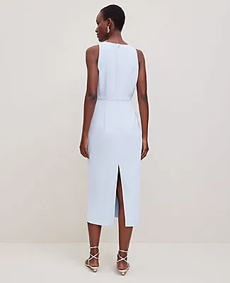 Ann Taylor Crepe Twist Sheath Dress sold by Ann Taylor product image thumbnail 2