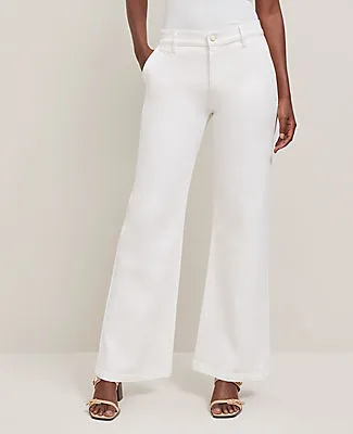 Ann Taylor The Petite Refined Wide-Leg Jean sold by Ann Taylor product image thumbnail 3