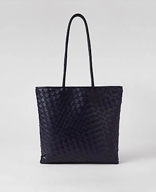 Ann Taylor Weekend Collection Woven Tote Bag sold by Ann Taylor