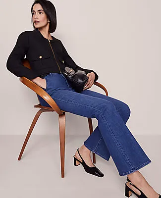 Ann Taylor Petite Tweed Cropped Jacket sold by Ann Taylor product image thumbnail 4