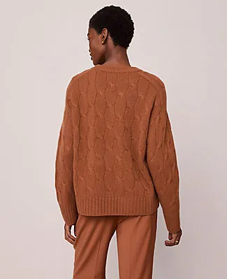 Ann Taylor Cashmere Cable Sweater sold by Ann Taylor product image thumbnail 2