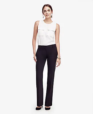 Ann Taylor The Straight Pant in Seasonless Stretch - Curvy Fit sold by Ann Taylor product image thumbnail 3
