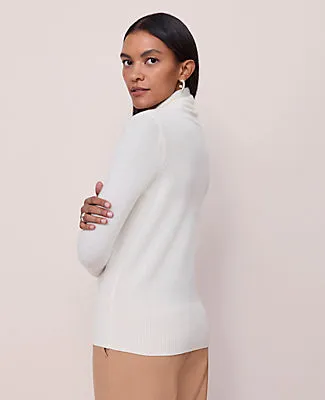 Ann Taylor Cashmere Shawl Collar Sweater sold by Ann Taylor product image thumbnail 2