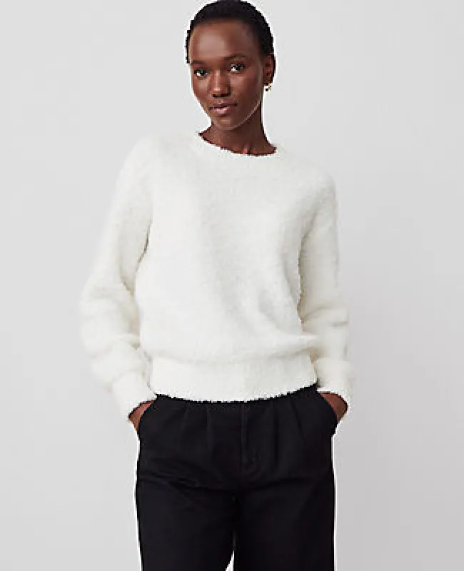 Ann Taylor Bouclé Sweater sold by Ann Taylor