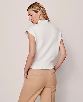Ann Taylor Roll Neck Sweater Vest sold by Ann Taylor product image thumbnail 2