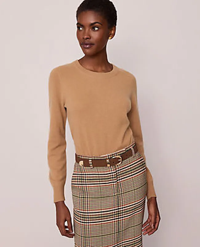 Ann Taylor Cashmere Crew Neck Sweater sold by Ann Taylor