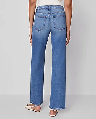 Ann Taylor The Petite Perfect Straight Jean sold by Ann Taylor product image thumbnail 3