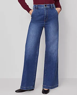 Ann Taylor The Petite Trouser Jean sold by Ann Taylor product image thumbnail 3