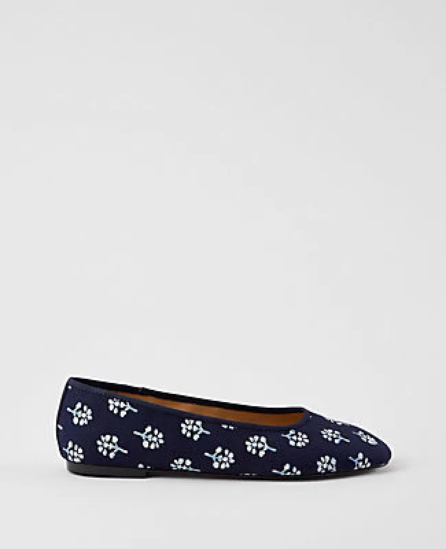 Ann Taylor Weekend Collection Floral Ballet Flats sold by Ann Taylor
