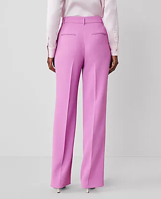 Ann Taylor The Petite Side-Zip Straight Pant in Fluid Crepe — Curvy Fit sold by Ann Taylor product image thumbnail 2