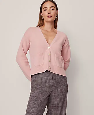 Ann Taylor V-Neck Cardigan sold by Ann Taylor
