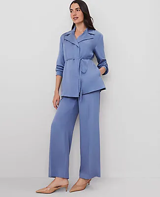 Ann Taylor Petite Sateen Wrap Blazer sold by Ann Taylor product image thumbnail 4