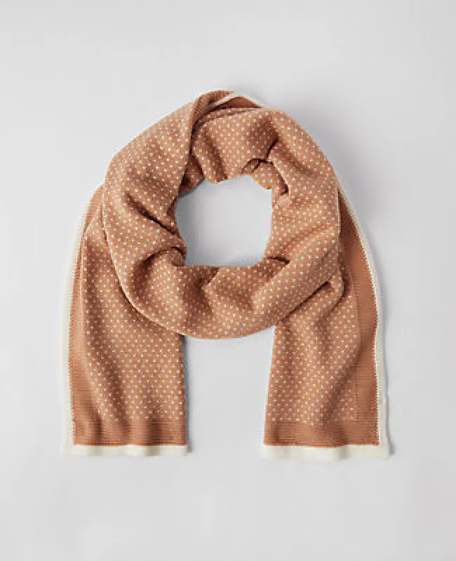 Ann Taylor Weekend Collection Birdseye Scarf sold by Ann Taylor
