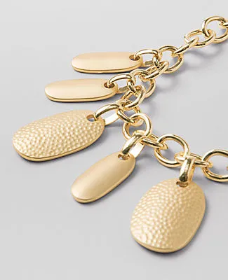 Ann Taylor Metal Charm Statement Necklace sold by Ann Taylor product image thumbnail 2