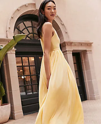 Ann Taylor Petite Mixed Media Sweater Tank Dress sold by Ann Taylor