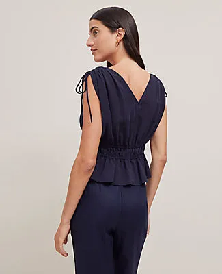 Ann Taylor Gathered Tie Top sold by Ann Taylor product image thumbnail 2