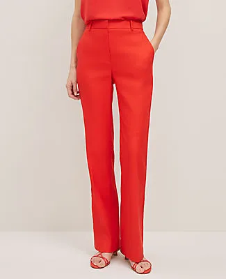Ann Taylor The Trouser Pant in Linen Blend sold by Ann Taylor product image thumbnail 3