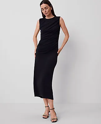 Ann Taylor Petite Knit Midi Sheath Dress sold by Ann Taylor