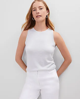 Ann Taylor Shimmer Sweater Shell Top sold by Ann Taylor