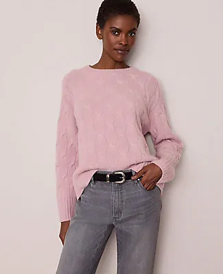 Ann Taylor Cashmere Cable Sweater sold by Ann Taylor