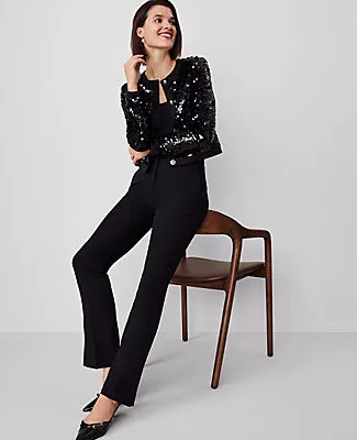 Ann Taylor Sequin Crew-Neck Jacket sold by Ann Taylor product image thumbnail 4