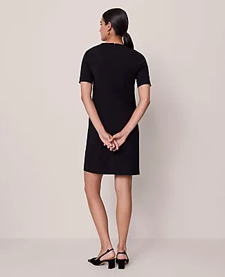 Ann Taylor Button Pocket Shift Dress sold by Ann Taylor product image thumbnail 2