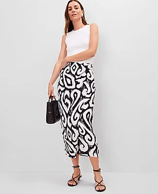 Ann Taylor Ikat Sarong Pencil Skirt sold by Ann Taylor product image thumbnail 2