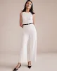 Ann Taylor Petite Belted Halter Jumpsuit sold by Ann Taylor