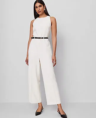 Ann Taylor Petite Belted Halter Jumpsuit sold by Ann Taylor product image thumbnail 2