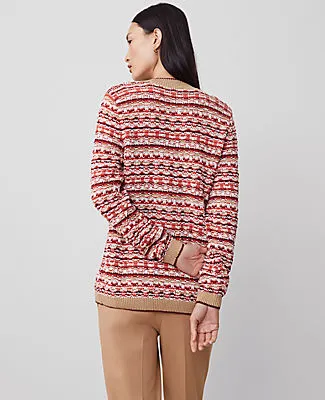 Ann Taylor Petite Tweed Stitch Cardigan sold by Ann Taylor product image thumbnail 2