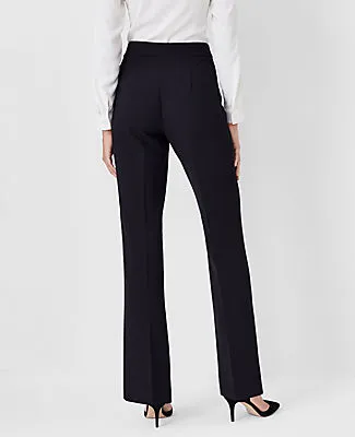 Ann Taylor The Side Zip Trouser in Fluid Crepe - Curvy Fit sold by Ann Taylor product image thumbnail 2
