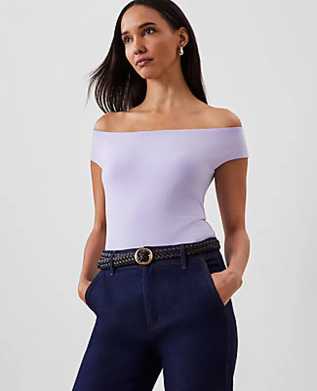 Ann Taylor Off-The-Shoulder Top sold by Ann Taylor