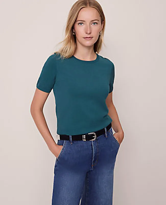 Ann Taylor Easy Sweater Tee sold by Ann Taylor