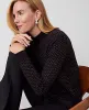 Ann Taylor Essential Embellished Mock Neck Sweater sold by Ann Taylor