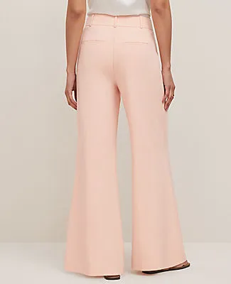 Ann Taylor The Statement Palazzo Pant in Melange sold by Ann Taylor product image thumbnail 3