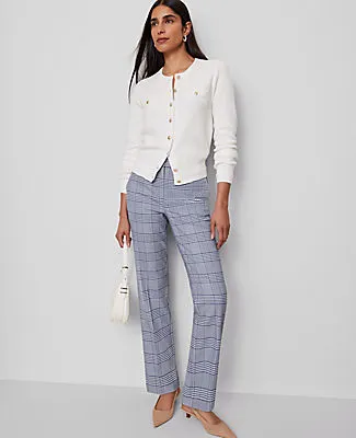 Ann Taylor The Bridgette Pant in Plaid sold by Ann Taylor product image thumbnail 4