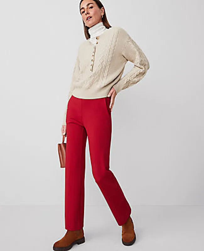 Ann Taylor Weekend Collection Ponte Pull On Pant sold by Ann Taylor