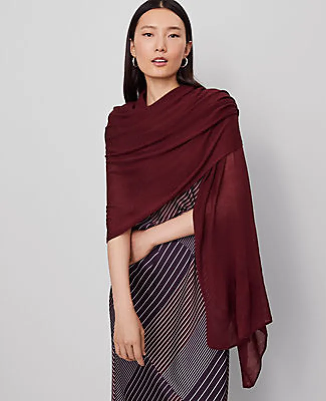 Ann Taylor Oversized Wrap Scarf sold by Ann Taylor