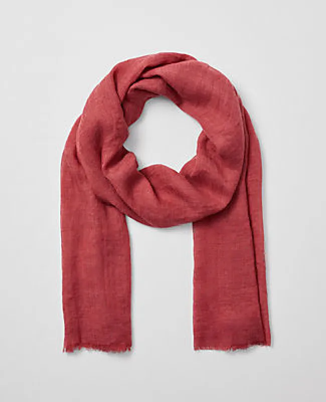 Ann Taylor Fringe Scarf sold by Ann Taylor