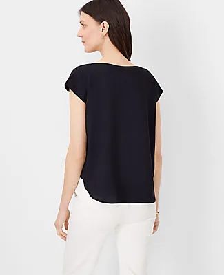 Ann Taylor Petite Boatneck Top sold by Ann Taylor product image thumbnail 2