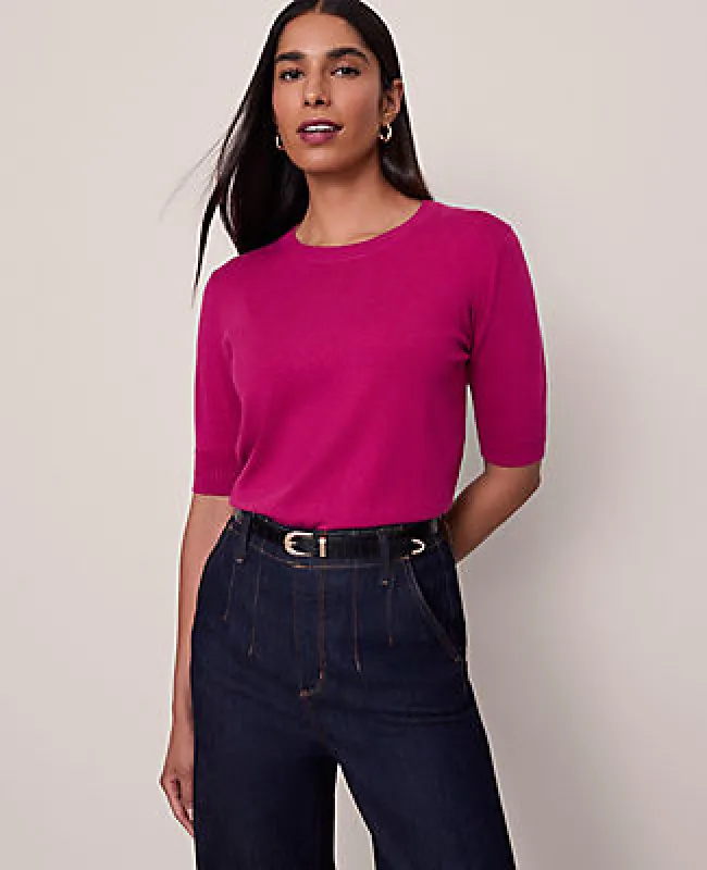 Ann Taylor Wedge Sweater Tee sold by Ann Taylor