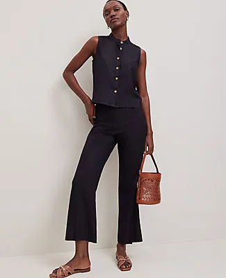 Ann Taylor Linen Sleeveless Shirt sold by Ann Taylor product image thumbnail 3